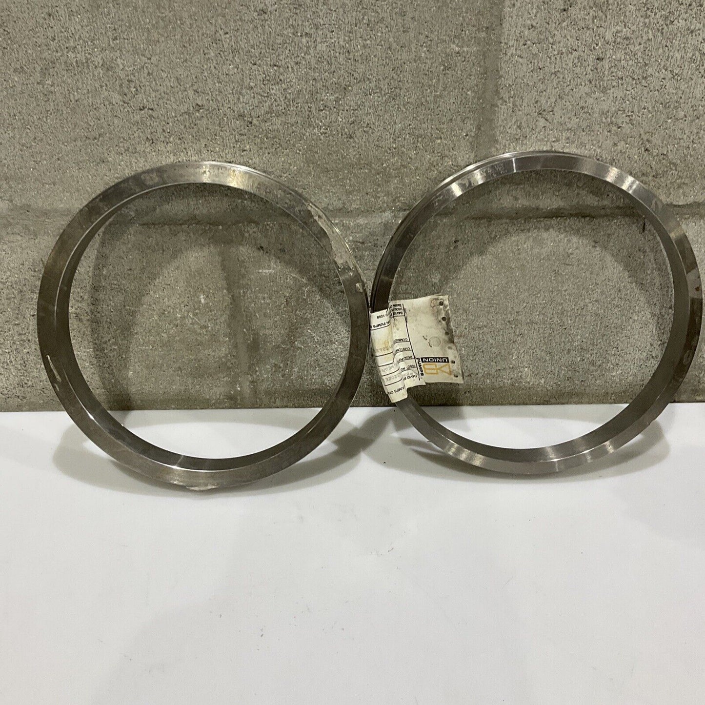UNION PUMPS 808A0243200E11591 808A0243200E11501 WEAR RING CASING 678 LOT OF 2