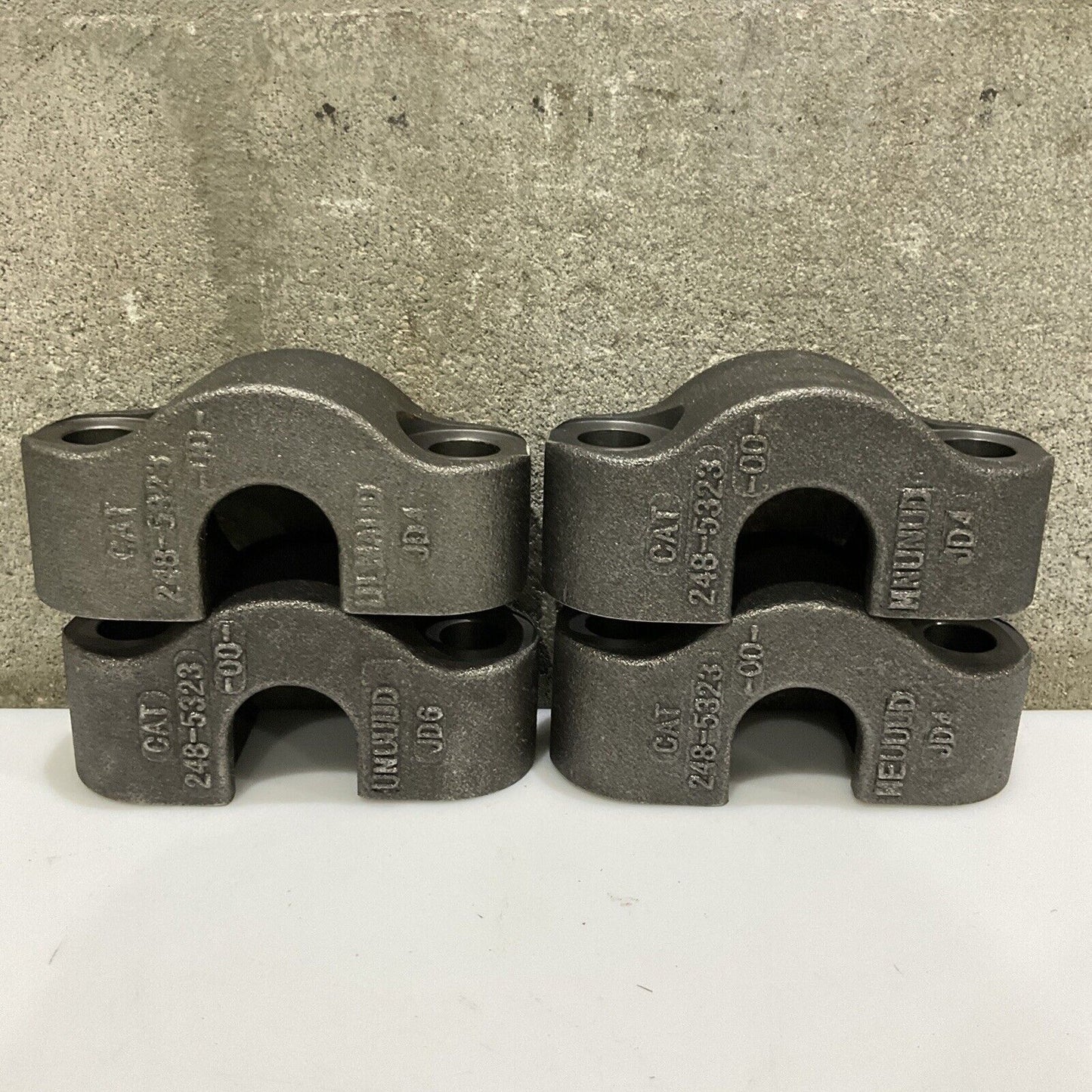 CAT 238-5323 CAP-TRK TRACK ROLLER END COLLAR 107 LOT OF 4