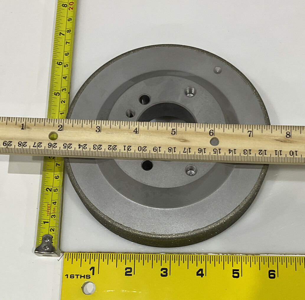 NORTON PT3090 GRIT 60/80 5.795” DIAMETER 1.654” BORE 1” GRINDING WHEEL