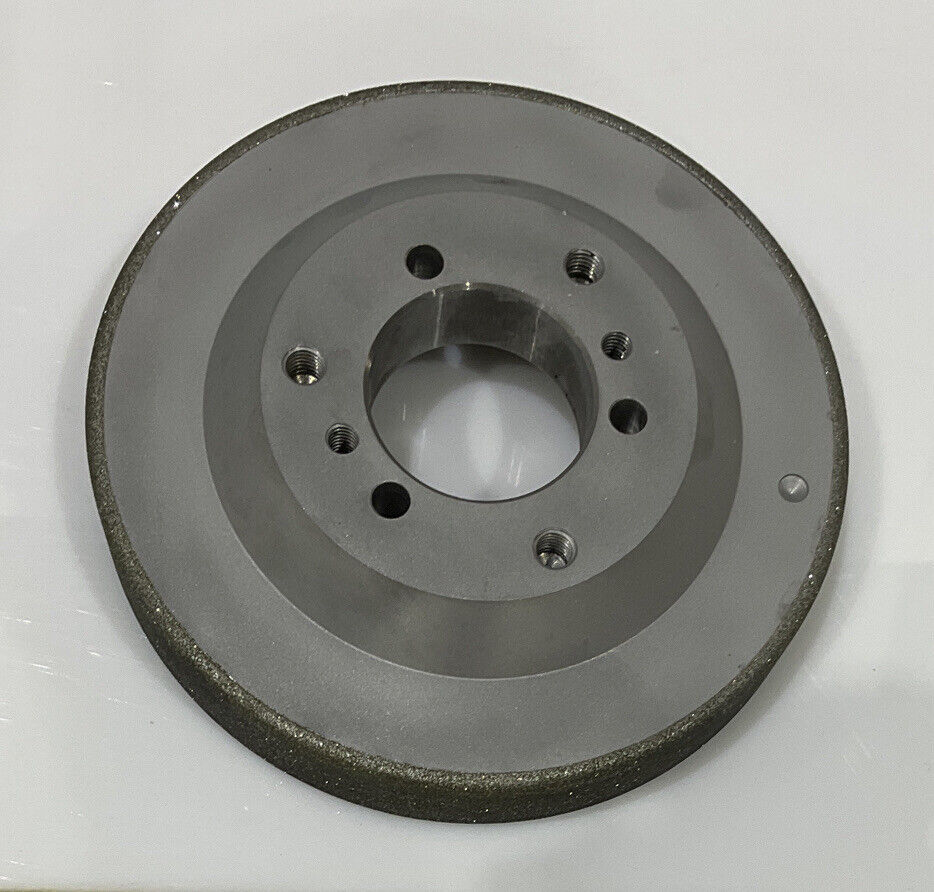 NORTON PT3090 GRIT 60/80 5.772” DIAMETER 1.654” BORE 1” GRINDING WHEEL