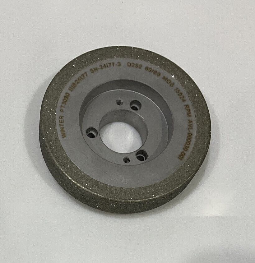 NORTON PT3090 GRIT 60/80 5.795” DIAMETER 1.654” BORE 1” GRINDING WHEEL