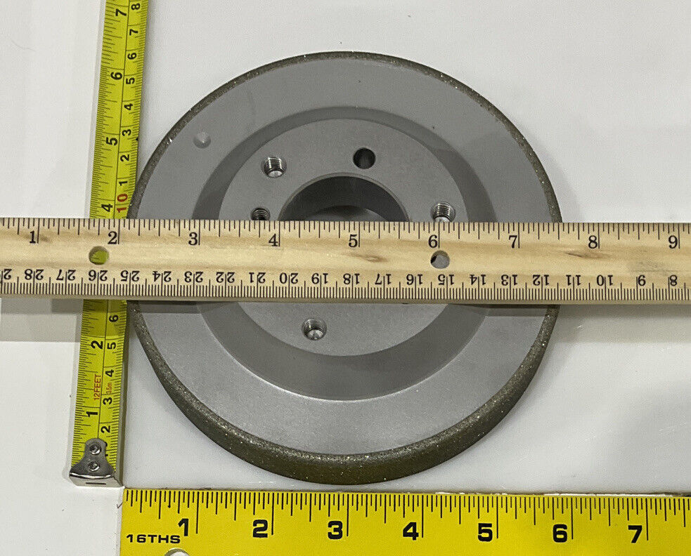 NORTON PT3090 GRIT 60/80 5.795” DIAMETER 1.654” BORE 1” GRINDING WHEEL