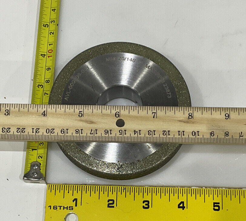 CONTINENTAL DIAMOND TOOL 229400-2 GRIT 120/140 4” GRINDING WHEEL