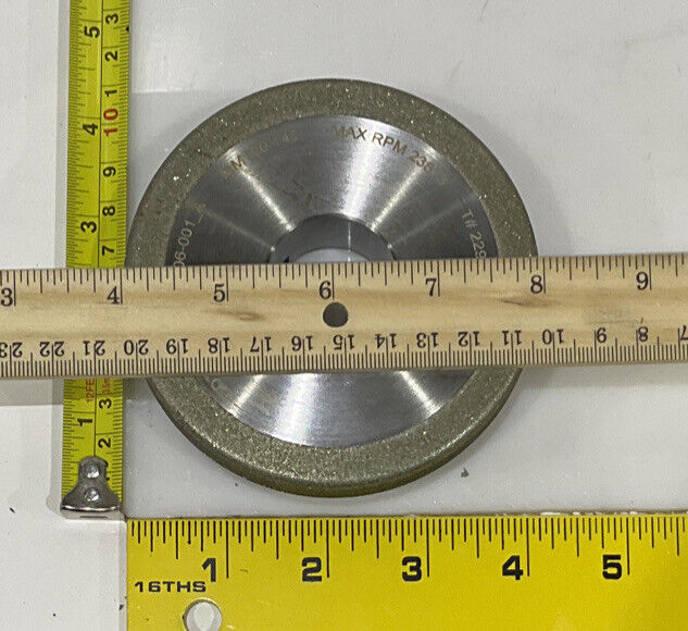 CONTINENTAL DIAMOND TOOL 229400-2 GRIT 4” 120/140 GRINDING WHEEL