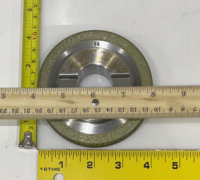 CONTINENTAL DIAMOND TOOL 229400-2 GRIT 4” 120/140 GRINDING WHEEL