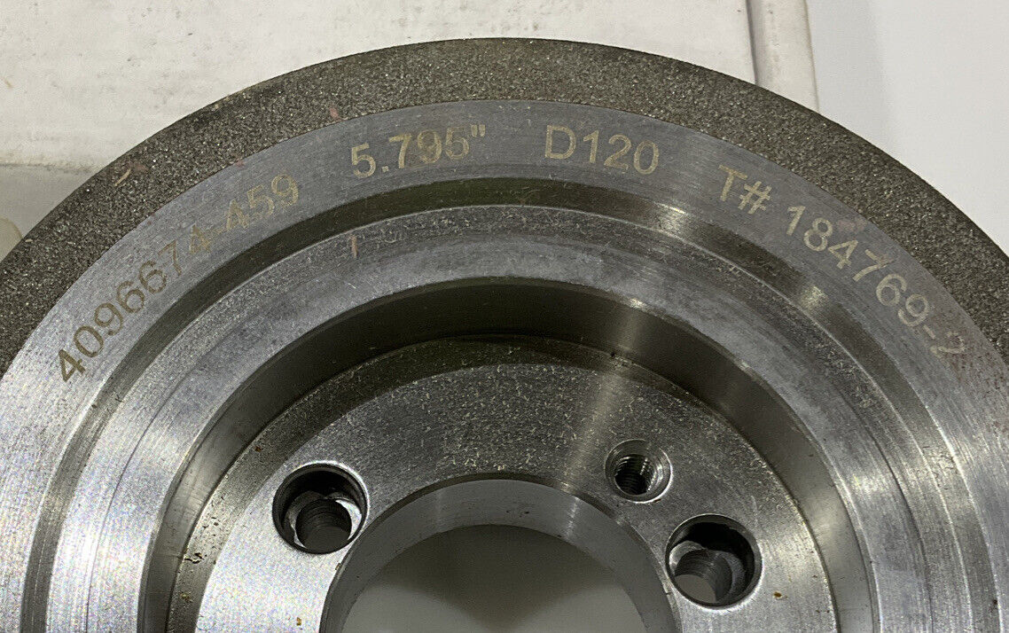 CONTINENTAL DIAMOND TOOL 184769-2 GRIT 120 5.79" GRINDING WHEEL