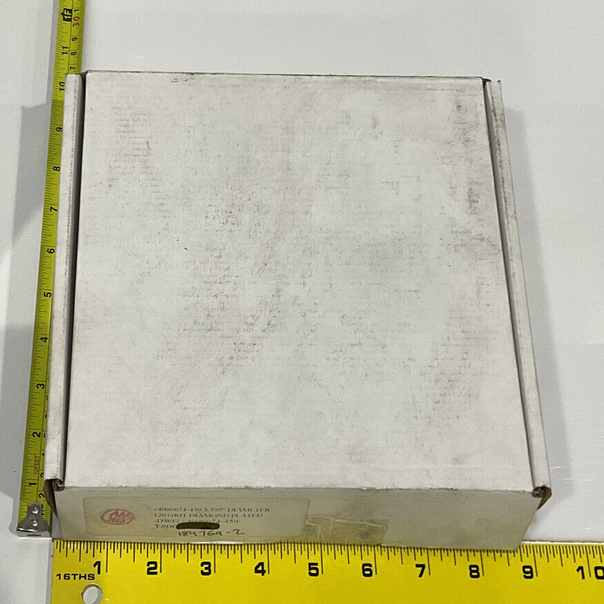 CONTINENTAL DIAMOND TOOL 184769-2 GRIT 120 5.79" GRINDING WHEEL