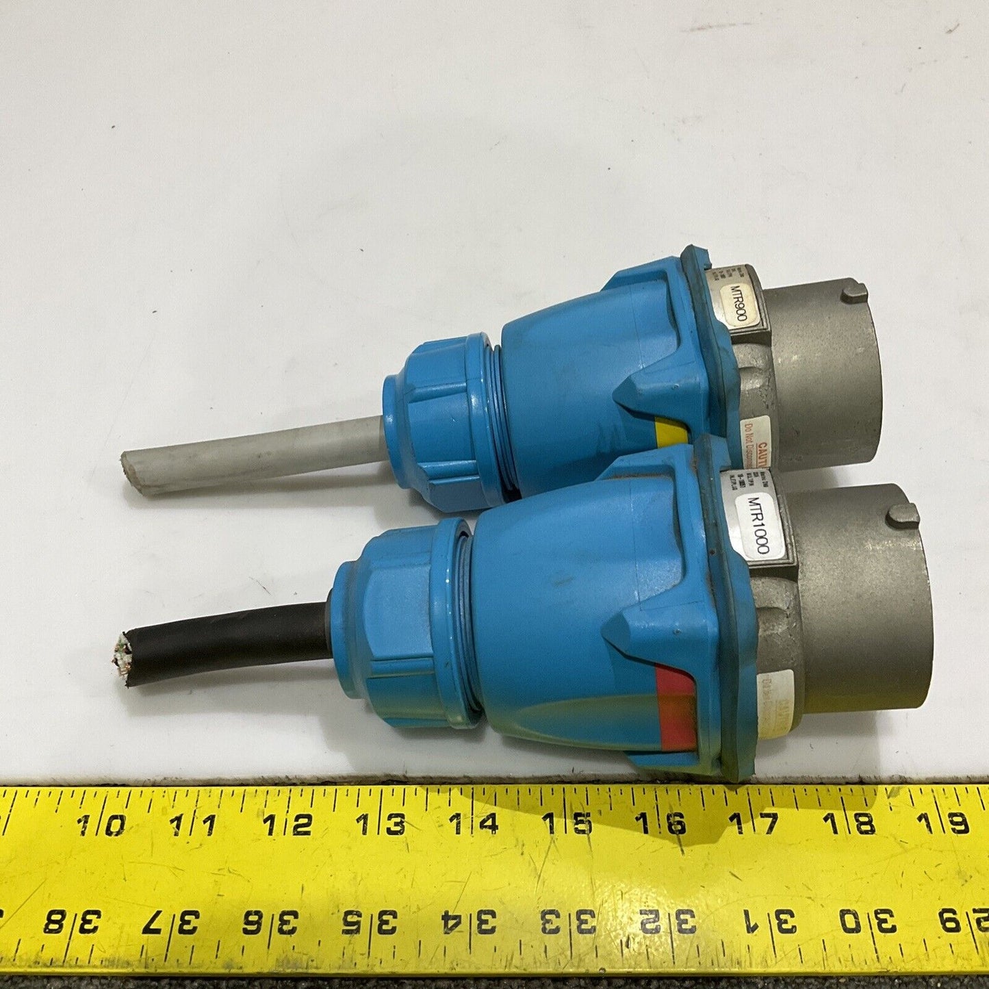 MELTRIC DN9 20A MULTIPIN 19-18051 INLET PLUG LOT OF 2