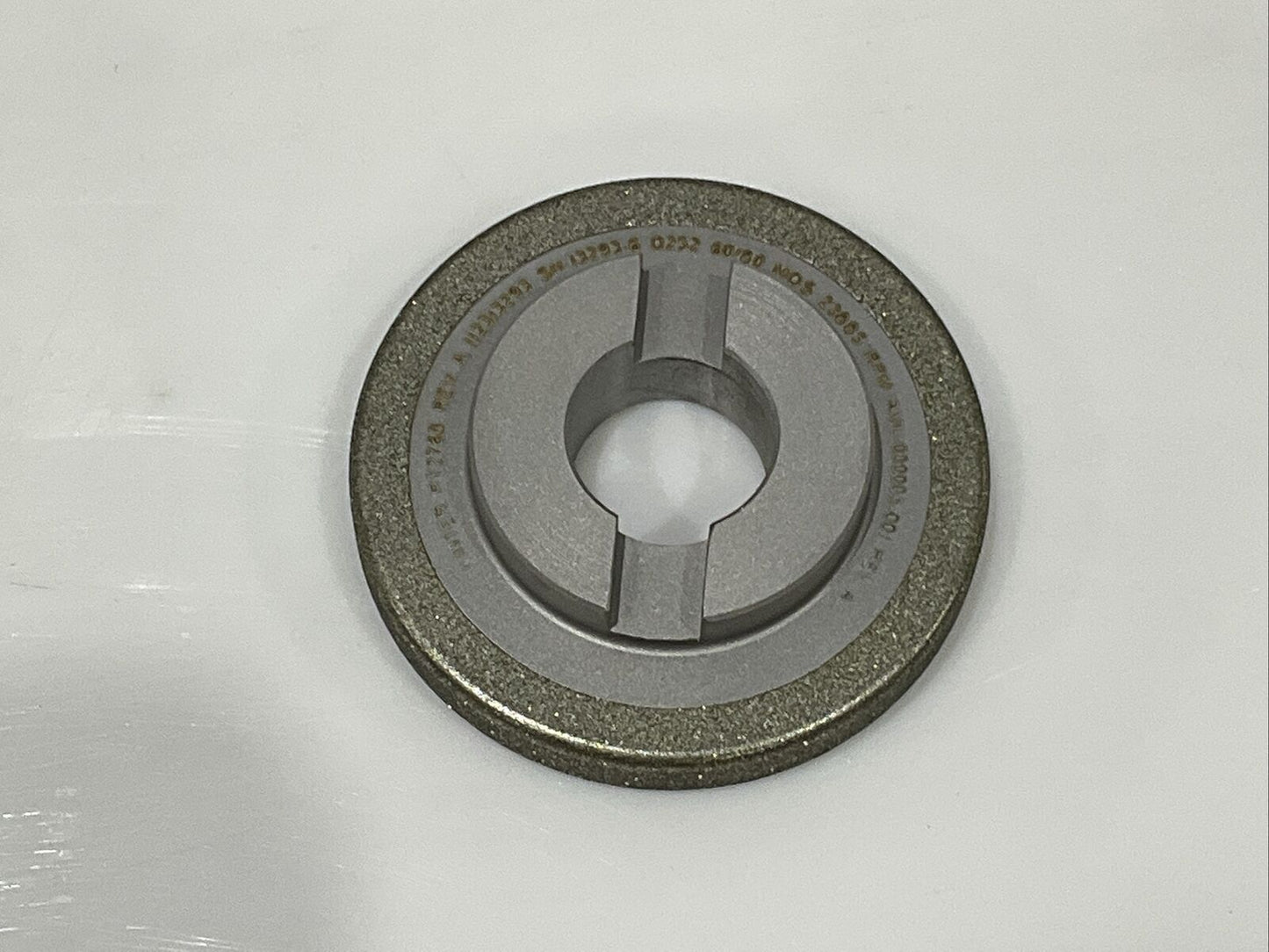 NORTON PT2768 GRIT 60/80 4” OD DIAMETER 1.26” BORE DIAMOND GRINDING WHEEL