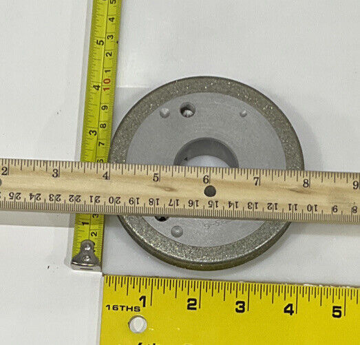 NORTON PT2768 GRIT 60/80 4” OD DIAMETER 1.26” BORE DIAMOND GRINDING WHEEL