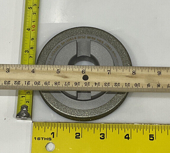 NORTON PT2768 GRIT 60/80 4” OD DIAMETER 1.26” BORE DIAMOND GRINDING WHEEL