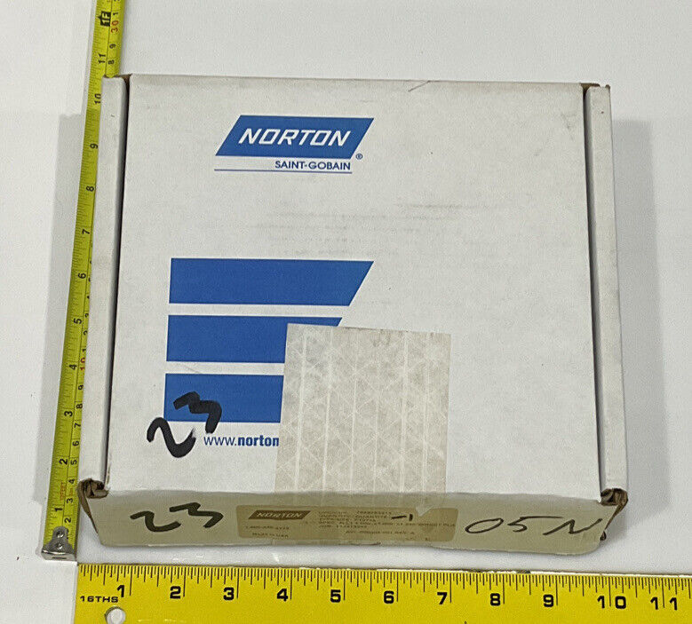 NORTON PT2768 GRIT 60/80 4” OD DIAMETER 1.26” BORE DIAMOND GRINDING WHEEL