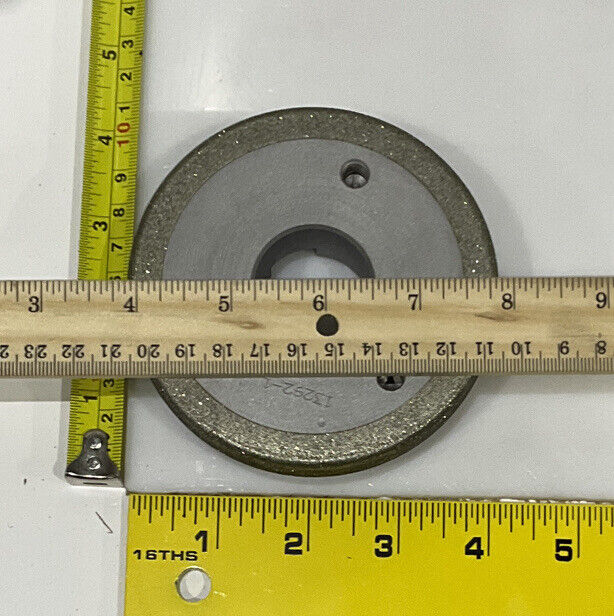 NORTON PT2768 GRIT 60/80 4” OD DIAMETER 1.26” BORE DIAMOND GRINDING WHEEL