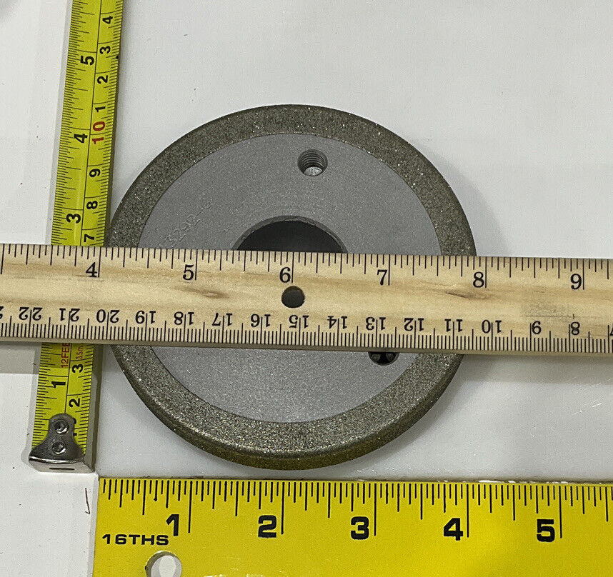 NORTON PT2768 GRIT 60/80 4”OD DIAMETER 1.26” BORE DIAMOND GRINDING WHEEL