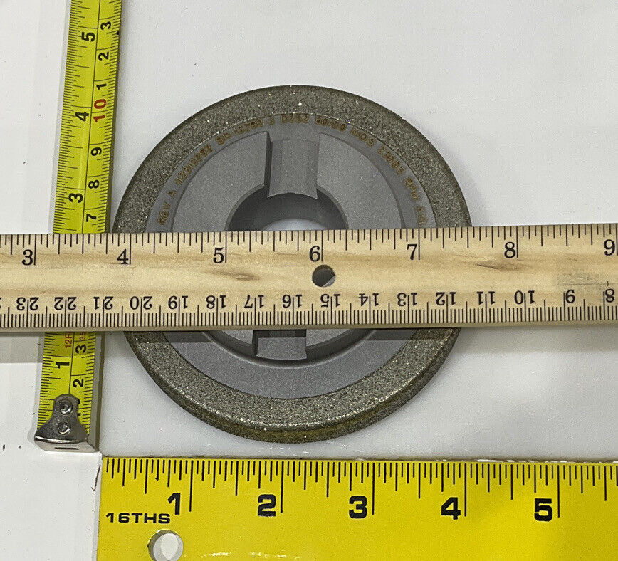 NORTON PT2768 GRIT 60/80 4" DIAMETER 1.26” BORE DIAMOND GRINDING WHEEL