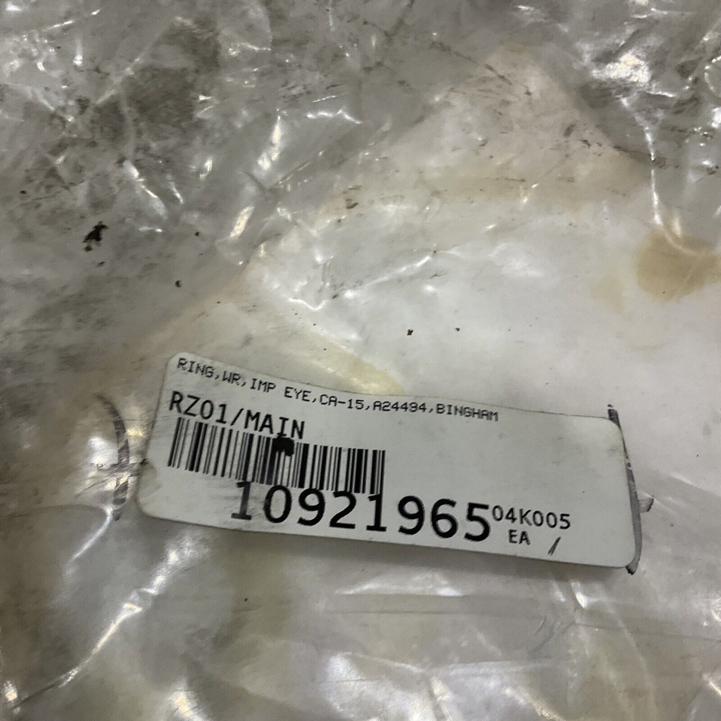 BINGHAM A24494 CA-15 IMPELLER EYE WEAR RING 678