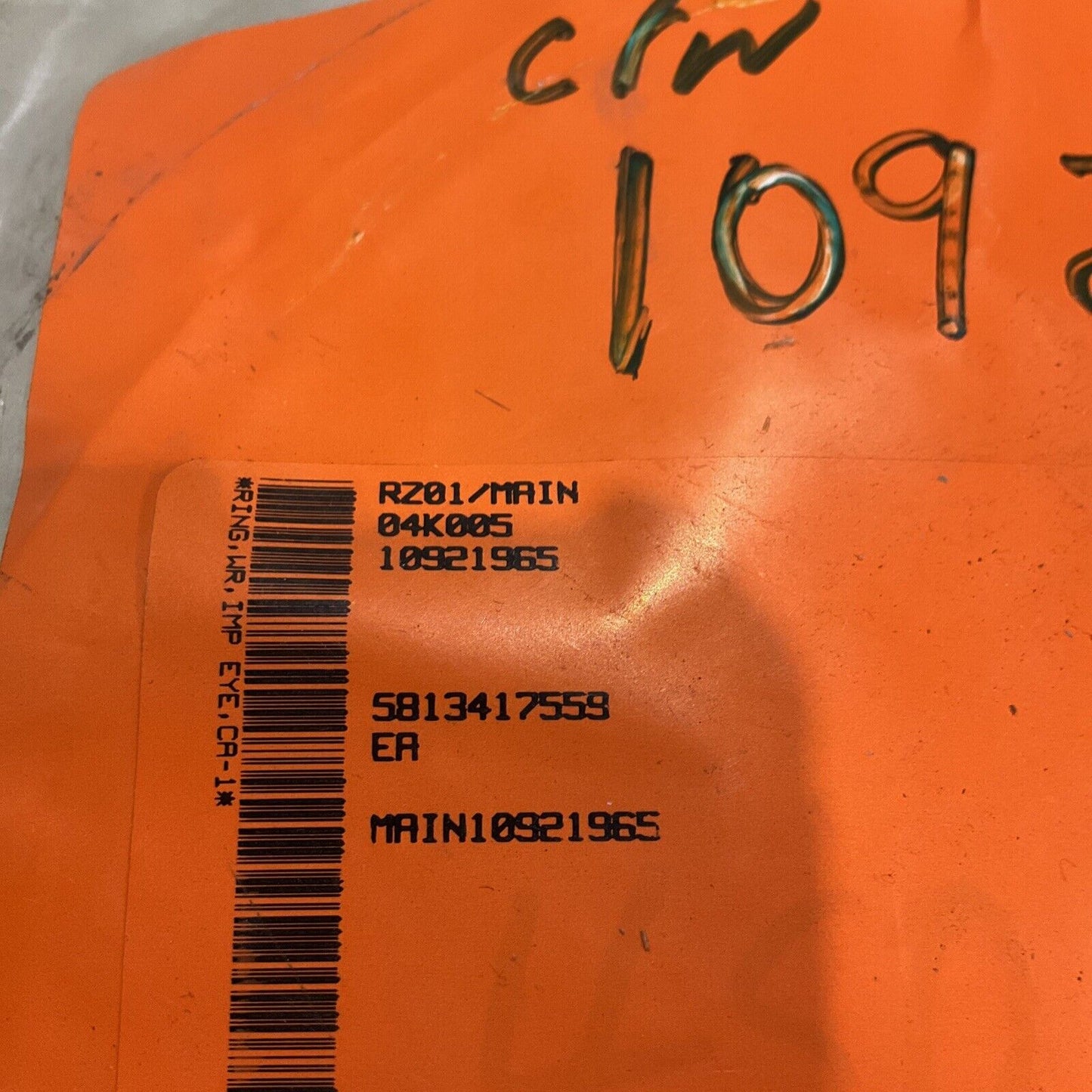 BINGHAM A24494 CA-15 IMPELLER EYE WEAR RING 678