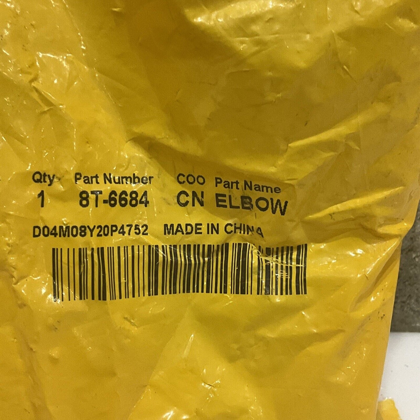 CAT 8T-6694 ELBOW CN 107