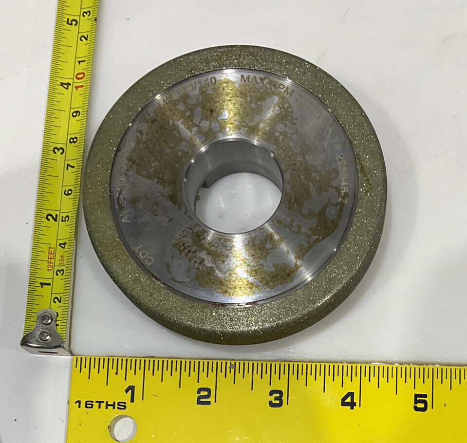 CONTINENTAL DIAMOND TOOL 225690-2 GRIT 120/140 4” GRINDING WHEEL