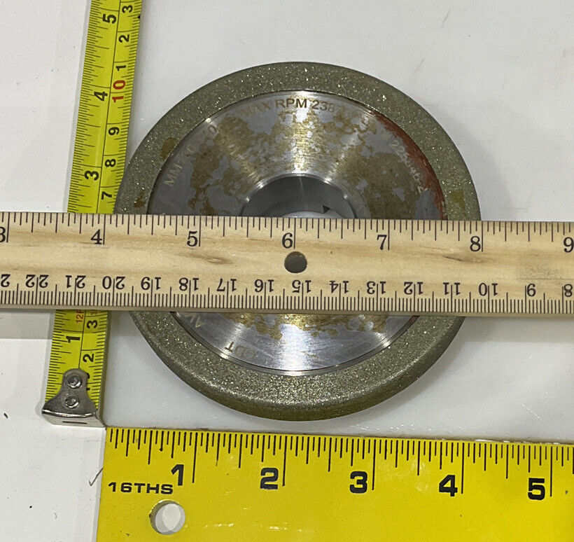 CONTINENTAL DIAMOND TOOL 225690-2 GRIT 120/140 4” GRINDING WHEEL