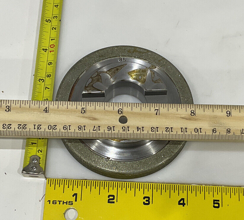 CONTINENTAL DIAMOND TOOL 225690-2 GRIT 120/140 4” GRINDING WHEEL