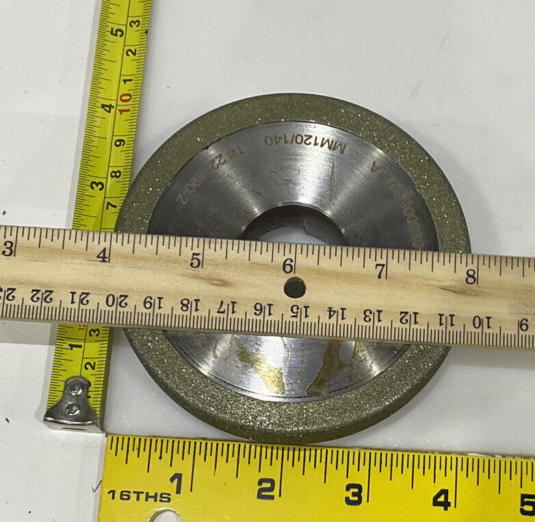 CONTINENTAL DIAMOND TOOL 225690-2 GRIT 120/140 4” GRINDING WHEEL
