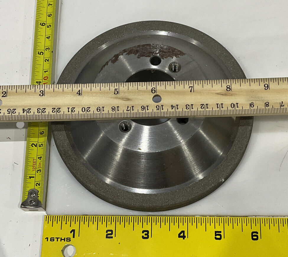 CONTINENTAL DIAMOND TOOL 215087 60/80 GRIT 5.795” DIAMETER GRINDING WHEEL 1.5"