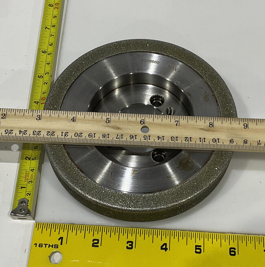 CONTINENTAL DIAMOND TOOL 228660 60/80 GRIT 5.795” DIAMETER GRINDING WHEEL
