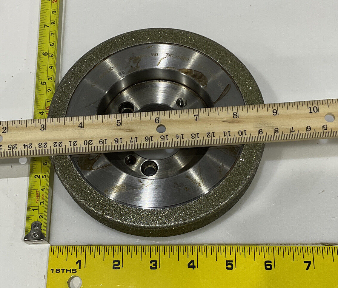 CONTINENTAL DIAMOND TOOL 228660 60/80 GRIT 5.795” DIAMETER GRINDING WHEEL