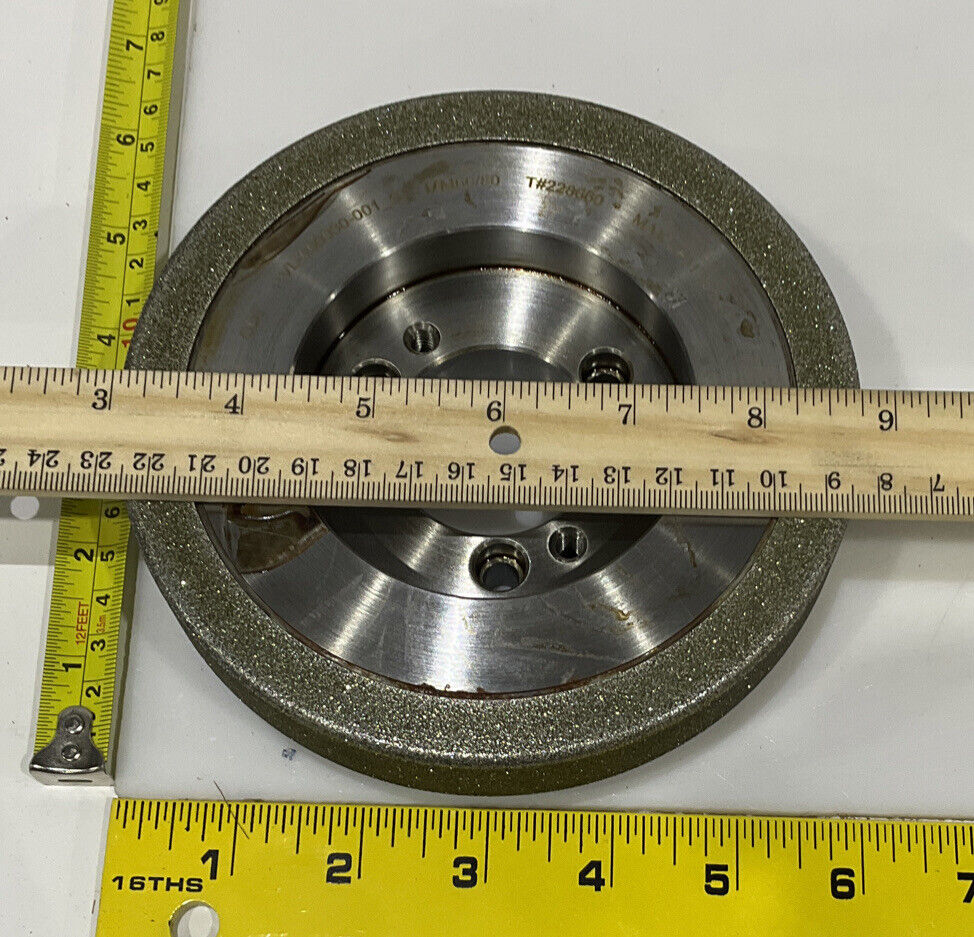 CONTINENTAL DIAMOND TOOL 228660 60/80 GRIT 5.795” DIAMETER GRINDING WHEEL