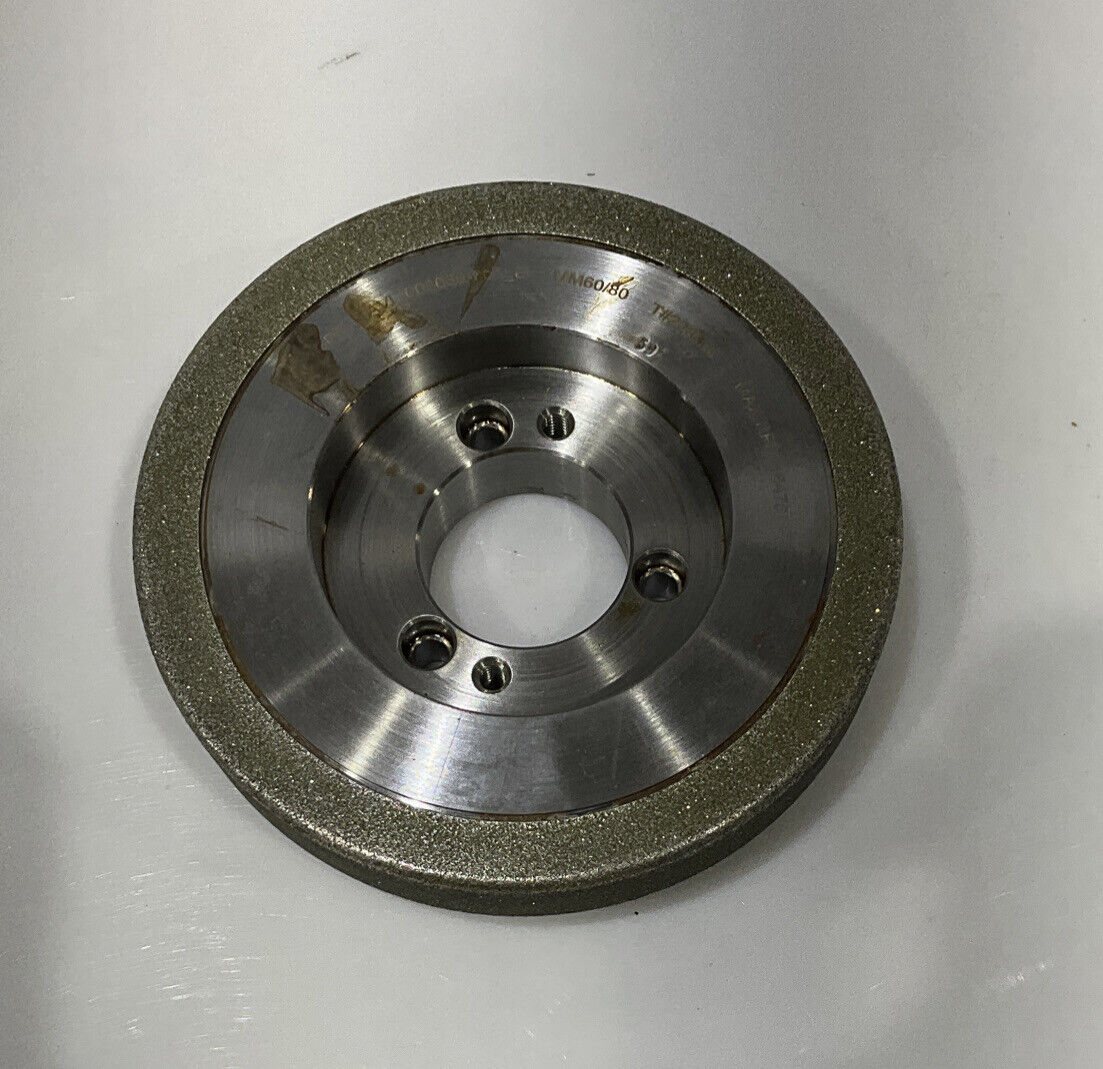 CONTINENTAL DIAMOND TOOL 228660 60/80 GRIT 5.795” DIAMETER GRINDING WHEEL
