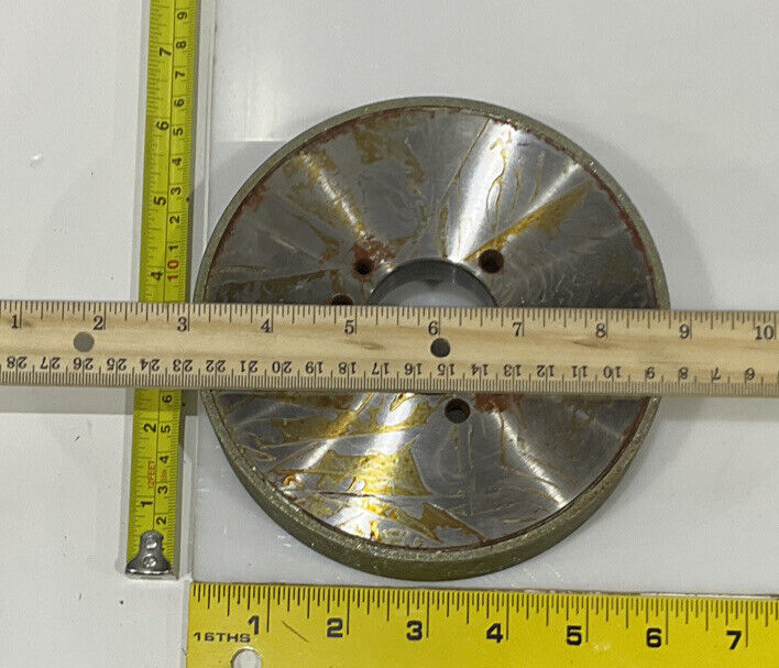 CONTINENTAL DIAMOND TOOL 227386-2 120/140 GRIT 5.795” DIAMETER GRINDING WHEEL