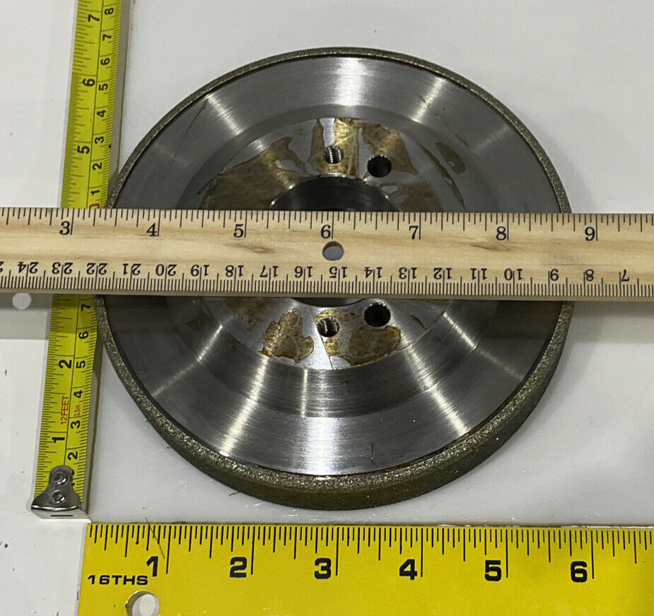 CONTINENTAL DIAMOND TOOL 228660 60/80 GRIT 5.795” DIAMETER GRINDING WHEEL