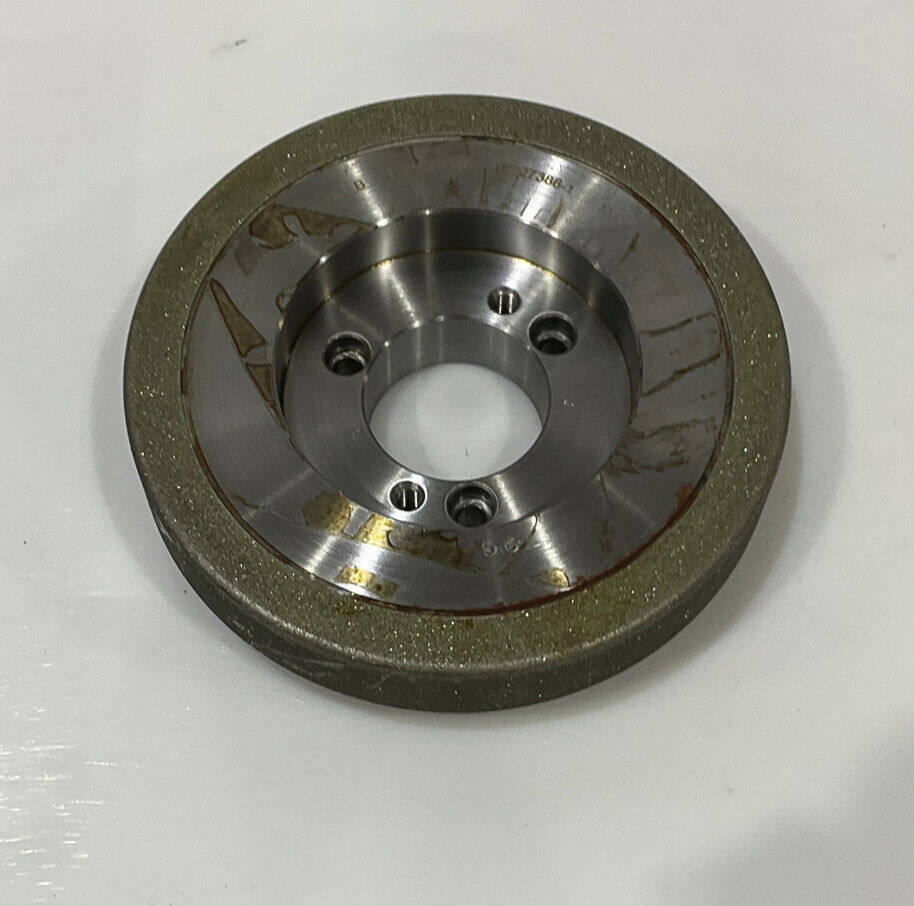CONTINENTAL DIAMOND TOOL 227386-1 120/140 GRIT 5.795” DIAMETER GRINDING WHEEL