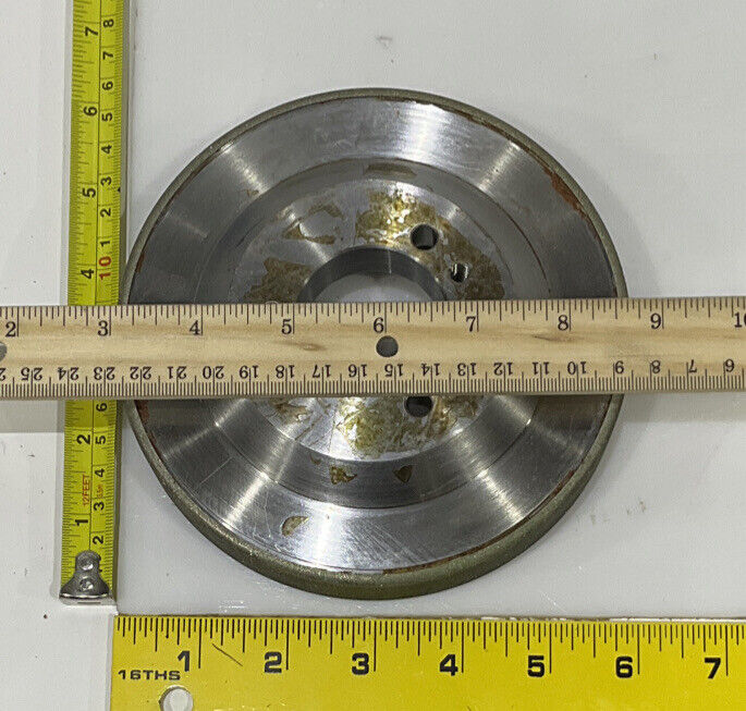 CONTINENTAL DIAMOND TOOL 227386-1 120/140 GRIT 5.795” DIAMETER GRINDING WHEEL