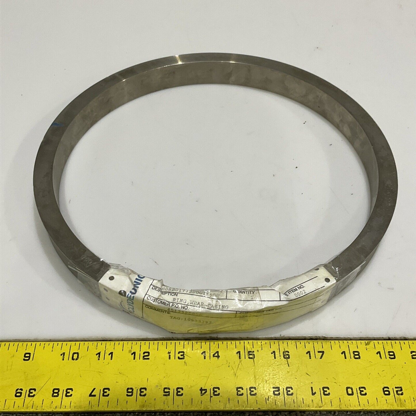 CLYDEUNION 808B0177300G11500 BACK WEAR-CASTING RING 678