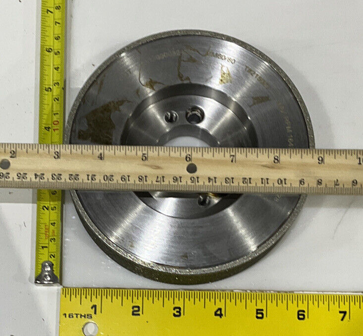 CONTINENTAL DIAMOND TOOL 215087 60/80 GRIT 5.795” DIAMETER GRINDING WHEEL