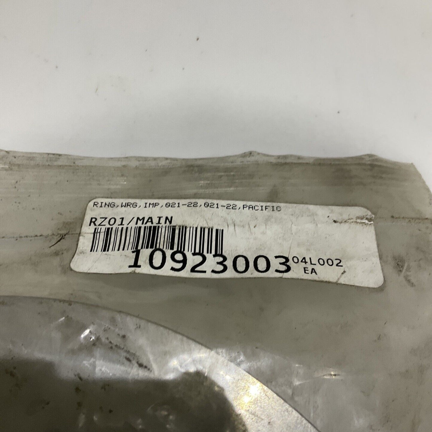 PACIFIC B60822-00-00 STATIONARY IMPELLER WEAR RING 678