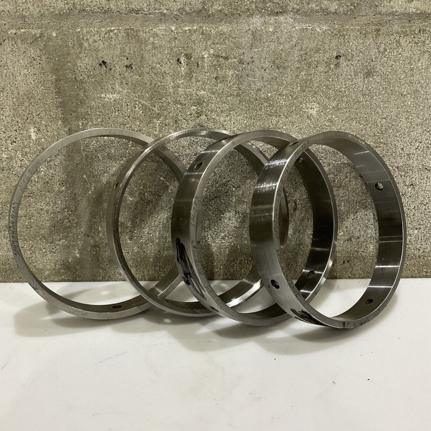 SULZER PUMPS 204704249003 11562164 HTE11167 IMPELLER RING 678 LOT OF 4