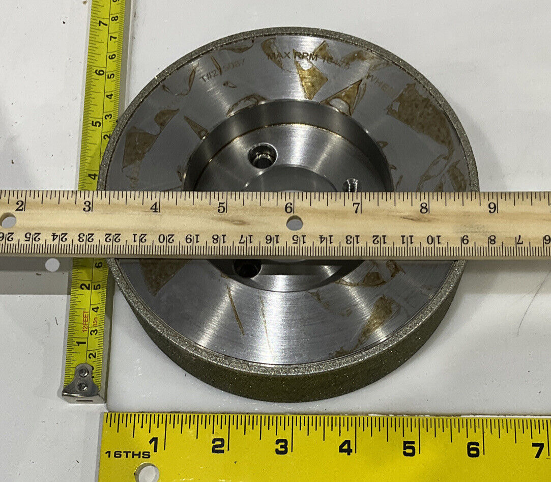 CONTINENTAL DIAMOND TOOL 215087 60/80 GRIT 5.795” DIAMETER GRINDING WHEEL