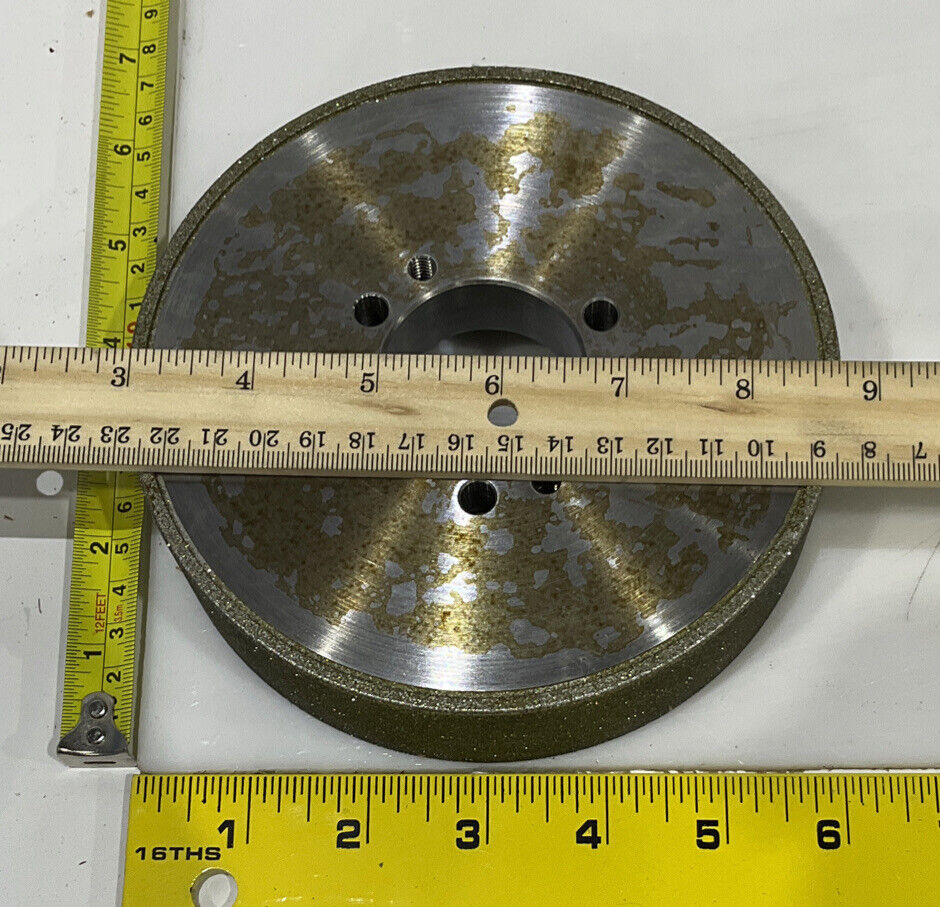 CONTINENTAL DIAMOND TOOL 215087 60/80 GRIT 5.795” DIAMETER GRINDING WHEEL