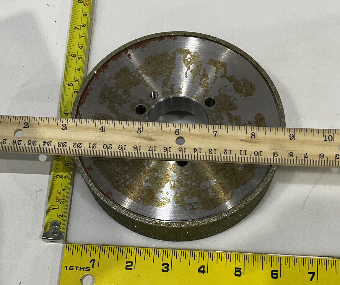 CONTINENTAL DIAMOND TOOL 215087 60/80 GRIT 5.795” DIAMETER GRINDING WHEEL