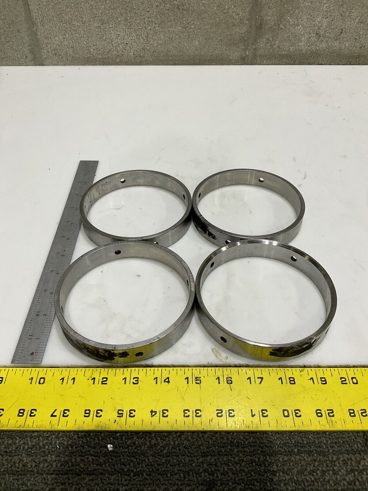 SULZER PUMPS 204704249003 11562164 HTE11167 IMPELLER RING 678 LOT OF 4