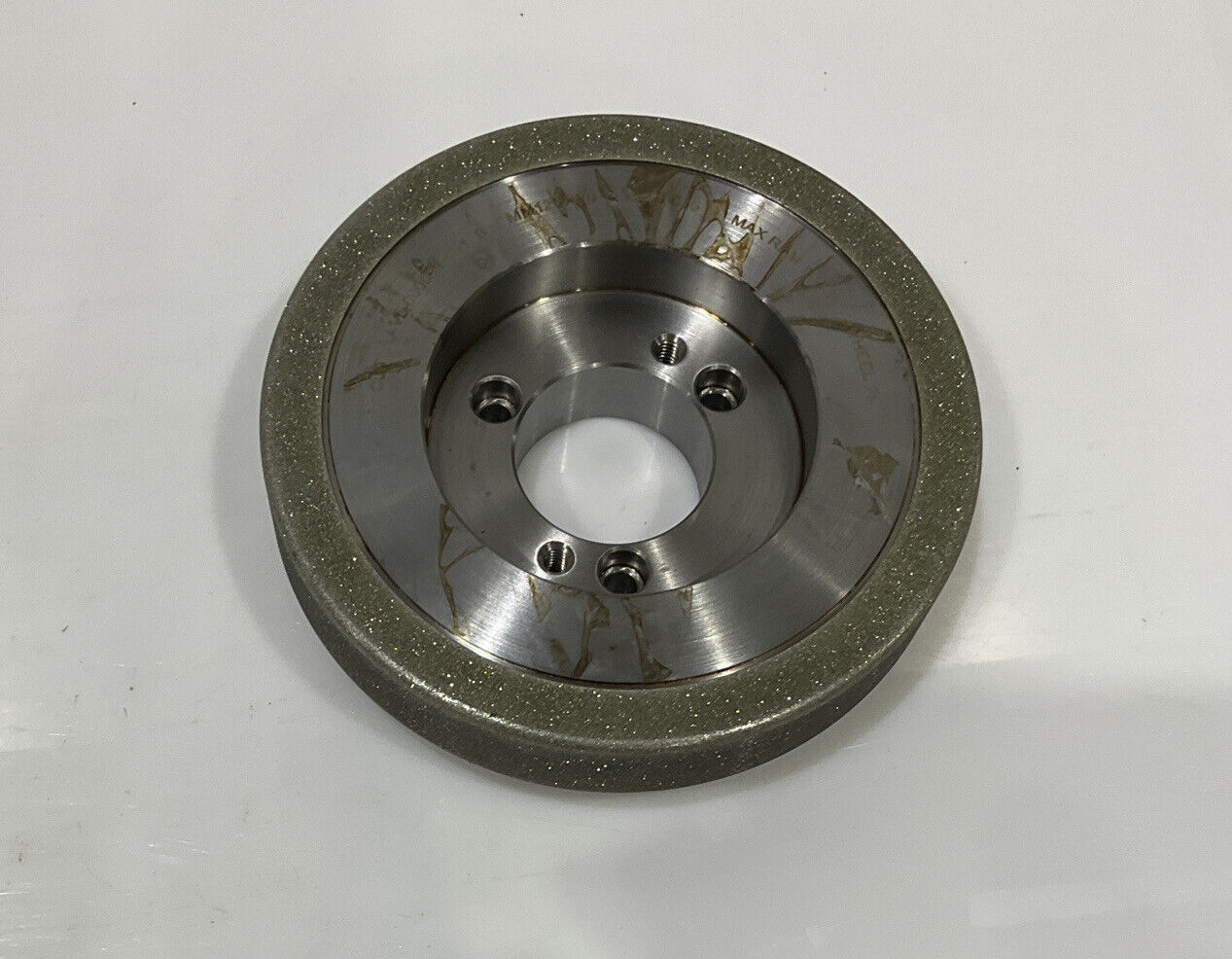CONTINENTAL DIAMOND TOOL 215065 120/140 GRIT 5.795” DIAMETER GRINDING WHEEL