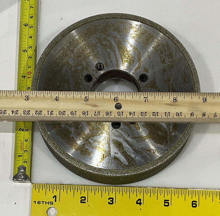 CONTINENTAL DIAMOND TOOL 196210 60/80 GRIT 5.795” DIAMETER GRINDING WHEEL