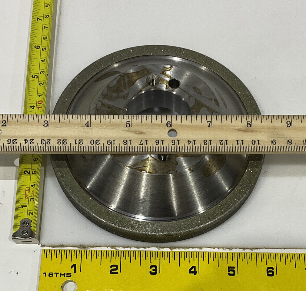 CONTINENTAL DIAMOND TOOL 218860 120/14 0 GRIT 5.795” DIAMETER GRINDING WHEEL