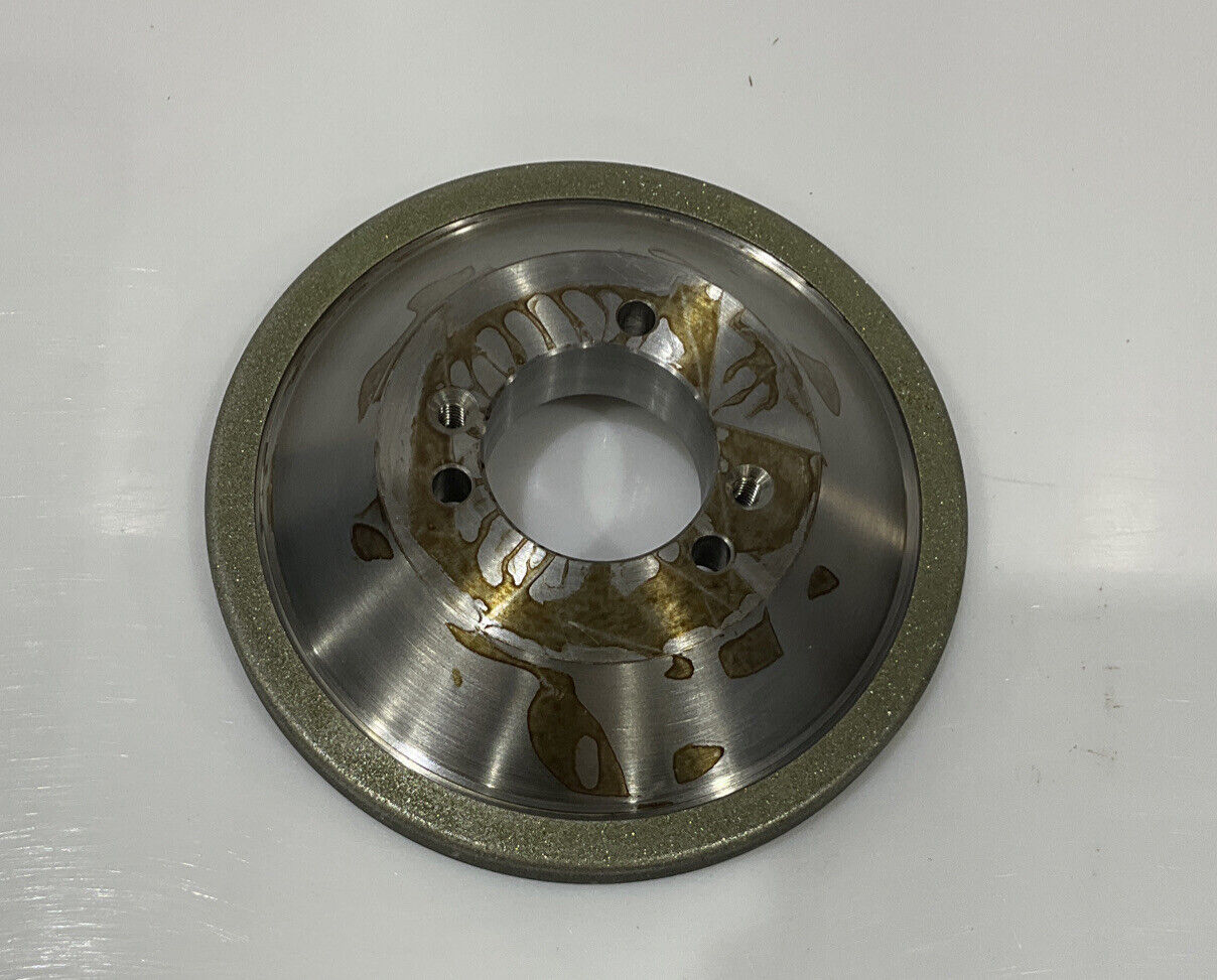 CONTINENTAL DIAMOND TOOL 218860 120/14 0 GRIT 5.795” DIAMETER GRINDING WHEEL