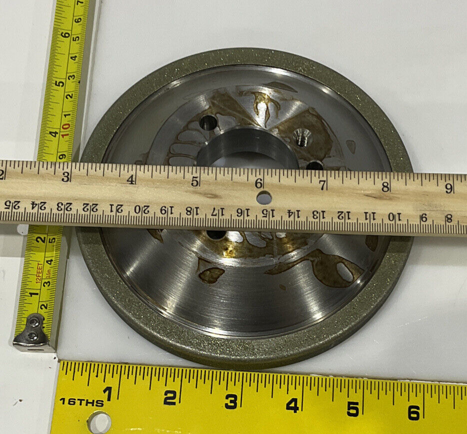 CONTINENTAL DIAMOND TOOL 218860 120/14 0 GRIT 5.795” DIAMETER GRINDING WHEEL