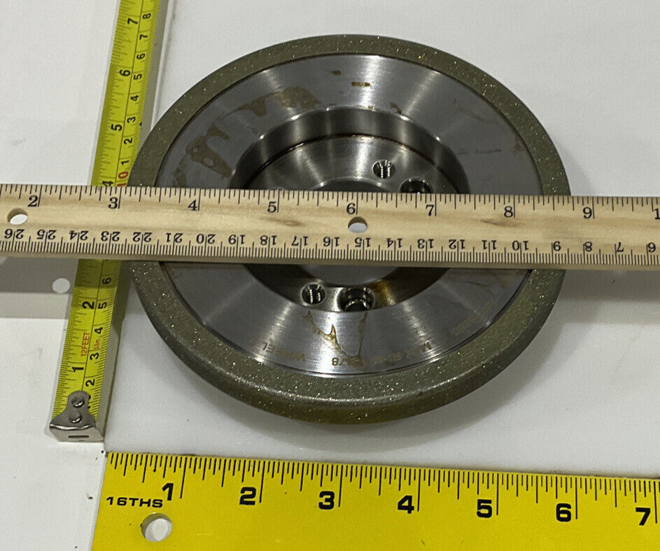 CONTINENTAL DIAMOND TOOL 218860 120/14 0 GRIT 5.795” DIAMETER GRINDING WHEEL