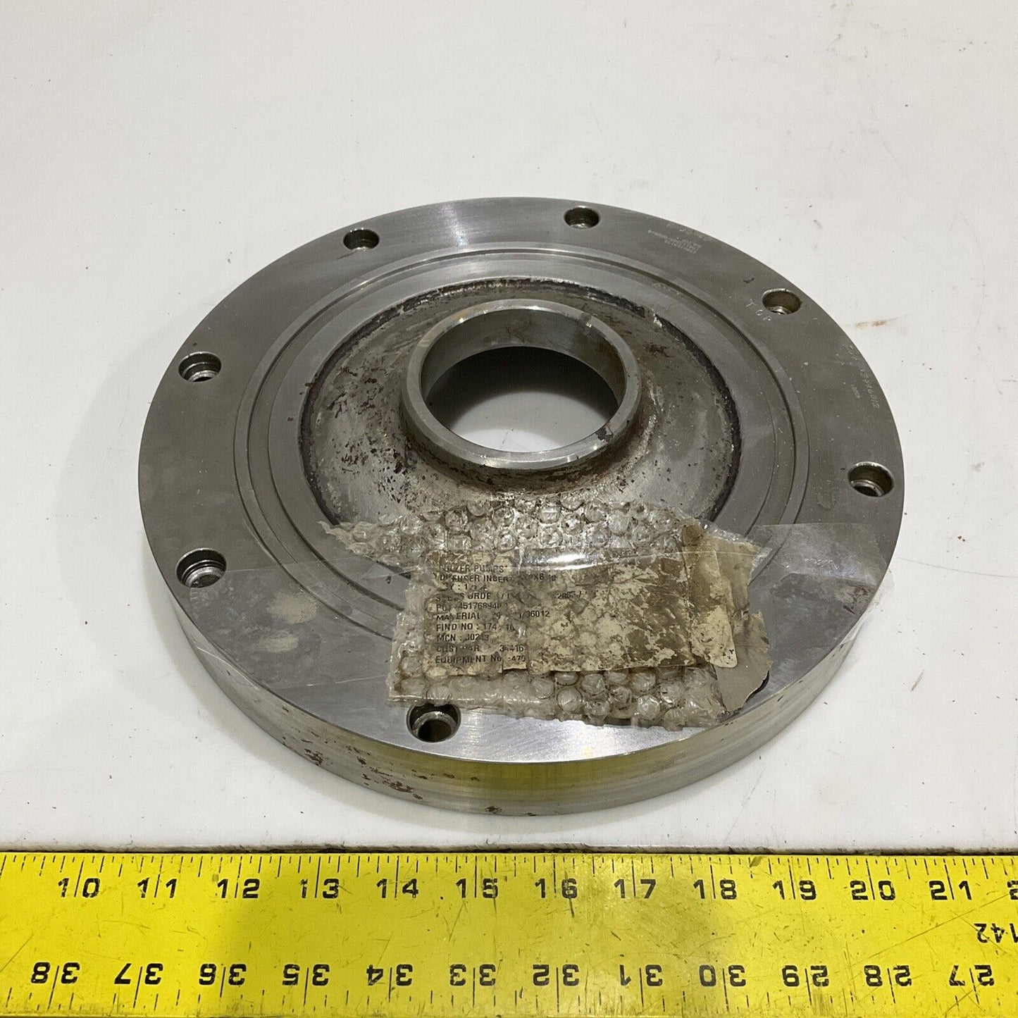 SULZER PUMP 4500489158 100112885 000010 DIFFUSER INSERT 678